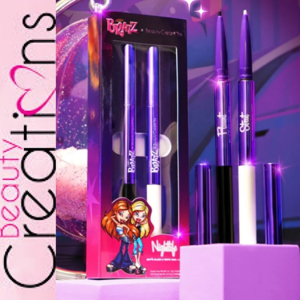 Beauty Creations X Bratz Nightlife Matte Black & White Dual Liner